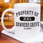 Property Of... My City Personalized Coffee Mug